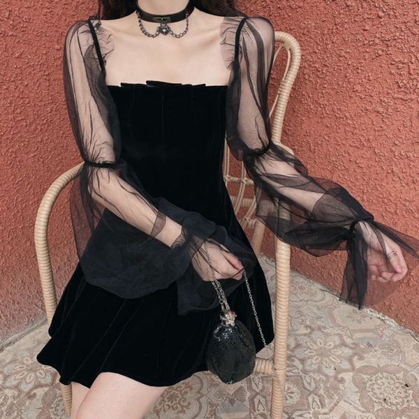 

casual dresses dress hepburn in spring and summer k1hh, Black;gray