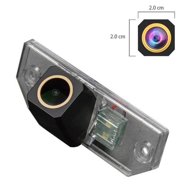 

car rear view cameras& parking sensors trajectory dynamic line hd 1280x720p golden camera backup for focus sedan 3 carriages/mondeo/c-m