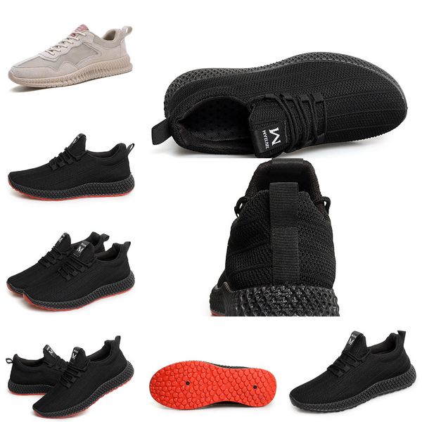 

yfor casual running shoes comfortable men breathablesolid black deep grey beige women accessories good quality sport summer fashion walking