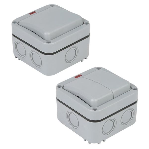 

smart home control p31e mp12 wall switch outdoor waterproof dust-proof socket for garden courtyard lawn garage accessories