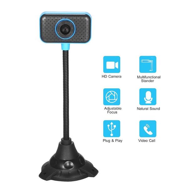 

webcams hd webcam usb desklapcamera plug and play video calling computer camerarecording web