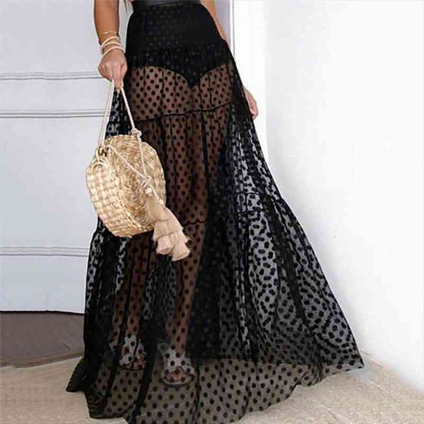 

solid black dot beach cover up sarong summer bikini cover-ups wrap pareo beach mesh lace skirts, White;black