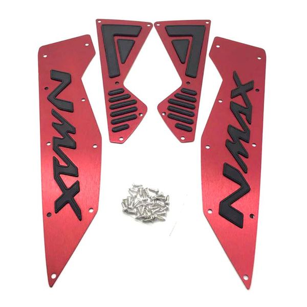 

pedals motorcycle footrest pegs autobike aluminum alloy rear pedal plate step modified parts front mats cnc for yamah nmax 155