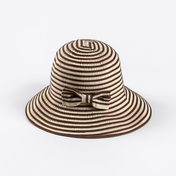 

stripe summer bucket hats beach hat 211433, Blue;gray