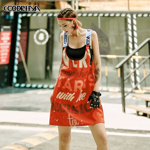 

t shirt fashion brand hip hop women's uniform suspender skirt in spring and summer of 2021, White