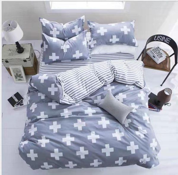 

bedding sets sweet style cotton four piece set modern stylish comforter bed cover