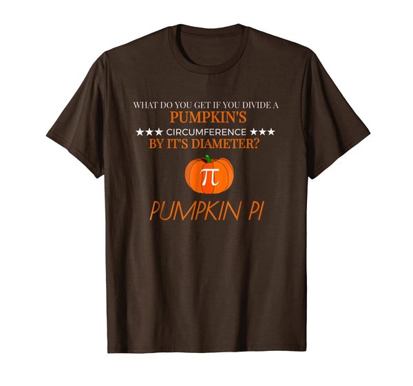 

Funny Pumpkin Pi Math Pun Thanksgiving Fall T-Shirt, Mainly pictures