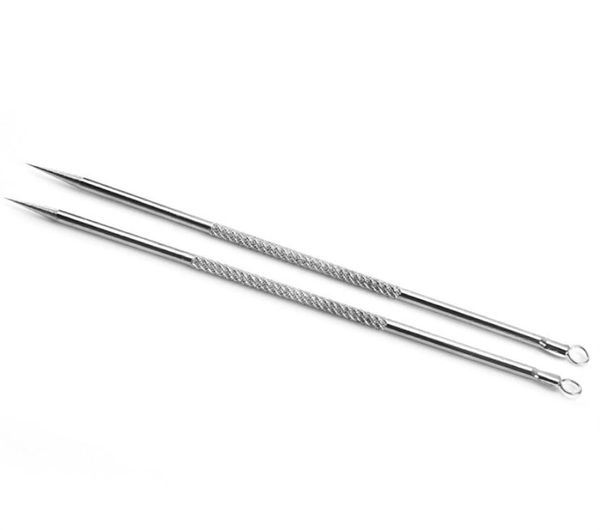 

stainless steel pimple tweezers blackhead remover tools pimple blemish comedone acne extractor tool xb1