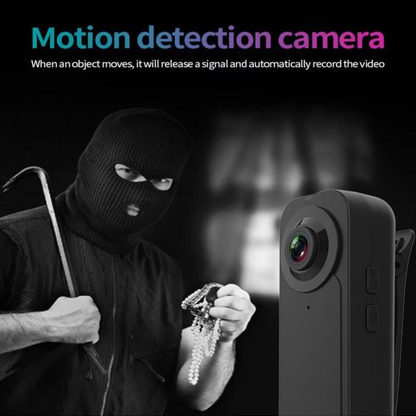 

mini camcorder built-in microphone external tf card slot portable night dvr clip camera wireless motion detection snaps cameras