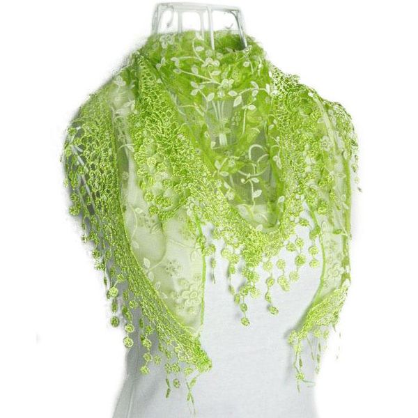 

scarves fashion lace tassel sheer burntout floral print shawls mantilla scarf men women shawl gn european and american, Blue;gray