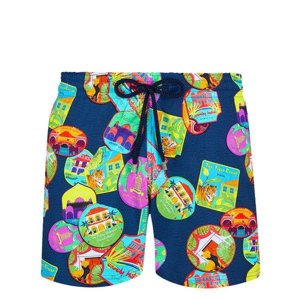 Vilebre Brand Top Quality Summer's Men's Beark Shorts Shorts Travel Men's Beach Shorf Board Board Beach Print Quick Dry Boardshorts 764
