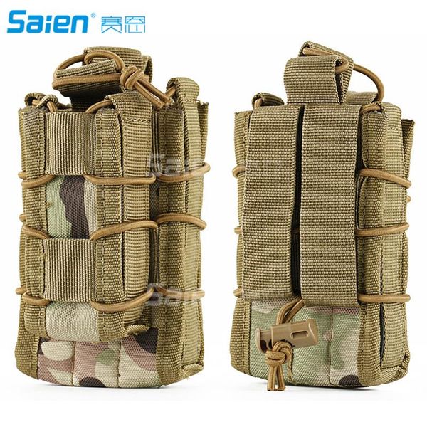 

outdoor bags nylon smartphone holster pouch molle tactical carrying big capacity belt loop waist bag money pocke