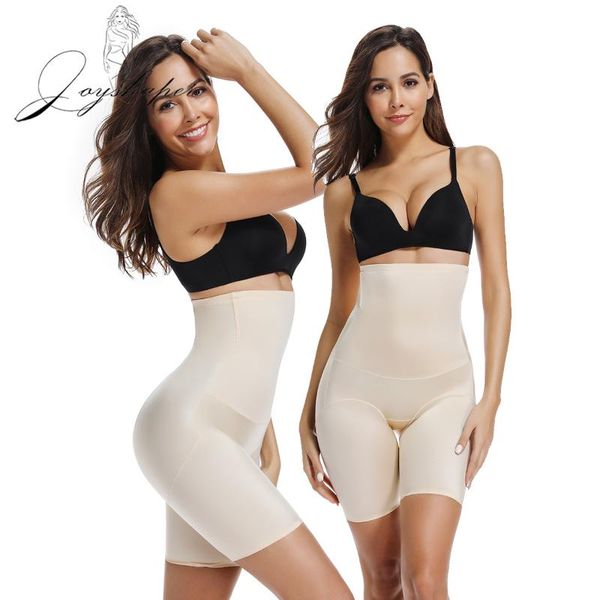 

women's shapers joyshaper women high waist body shaper panties tummy slimming control shapewear girdle underwear bulifter trainer firm, Black;white