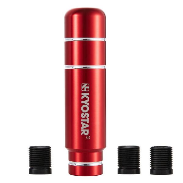 

shift knob universal 130mm 13cm gear aluminium racing with 3 adapters
