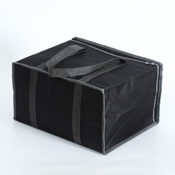 

hanging baskets delivery bag with dual zipper for grocery shopping