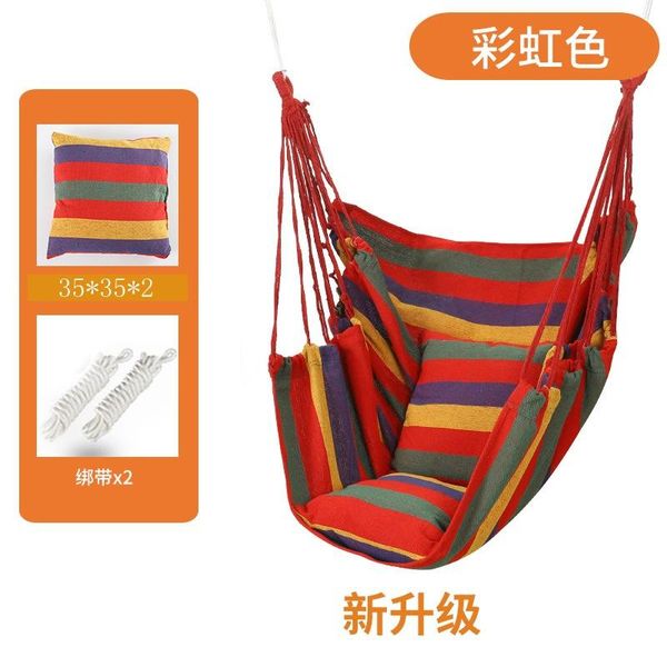 

camp furniture outdoor indoor hammock swing chair hanging bedroom portable relaxation canvas lazy garden hammocks