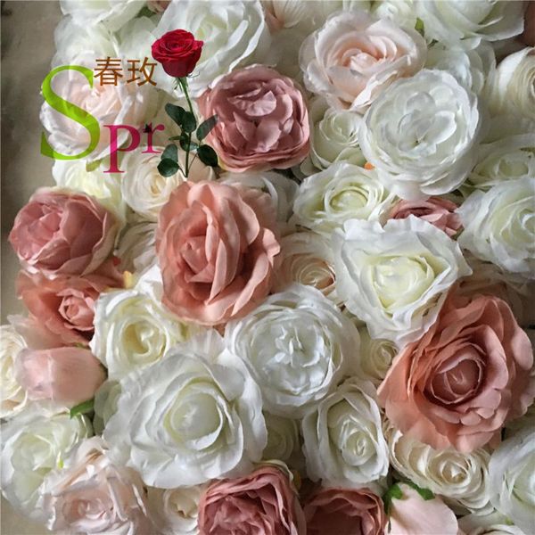 

wholesale wedding backdrop artificial flower wall panel decoration silk walls rose decorative flowers & wreaths