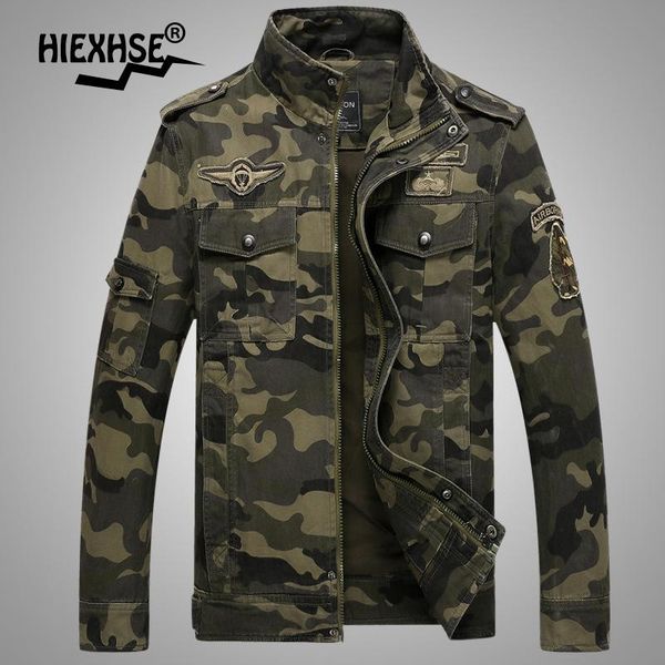 

men's jackets men camouflage military casual coat cargo jacket windproof parkas outwear large code cotton multi pocket autumn work, Black;brown