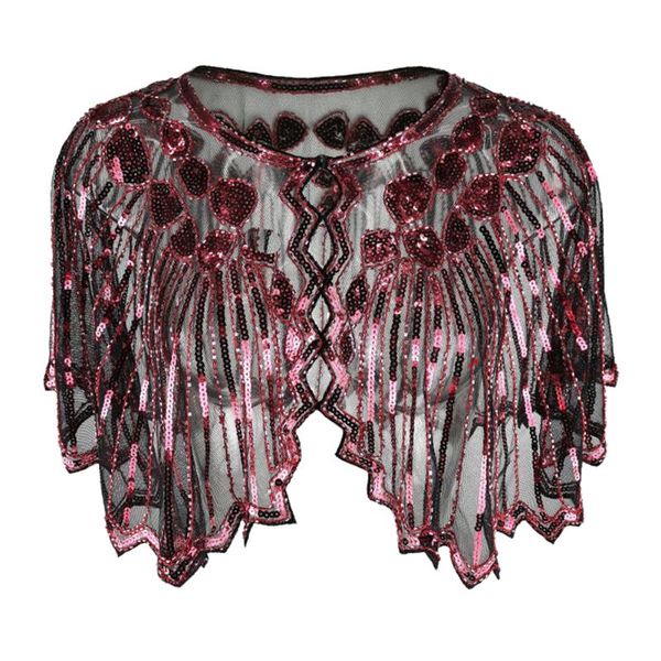 

scarves dancing cover up tippet wrap sequin party fashion flapper evening cape women shawl scarf cloak art deco, Blue;gray