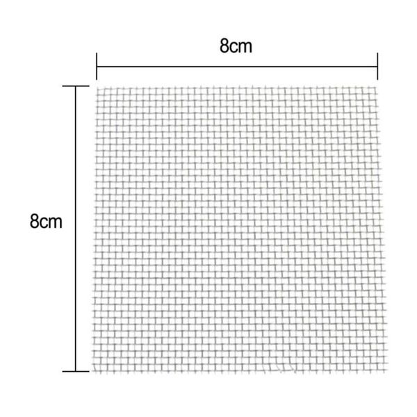 

decorations 2021 stainless steel square shape wire 5pcs 8x8cm mesh pad aquarium fish tank water grass plants fixed net ornaments