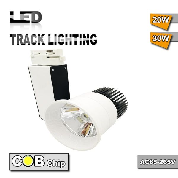 

arrival led track light 30w cob, lighting novety rail lamp ac85-265v lights