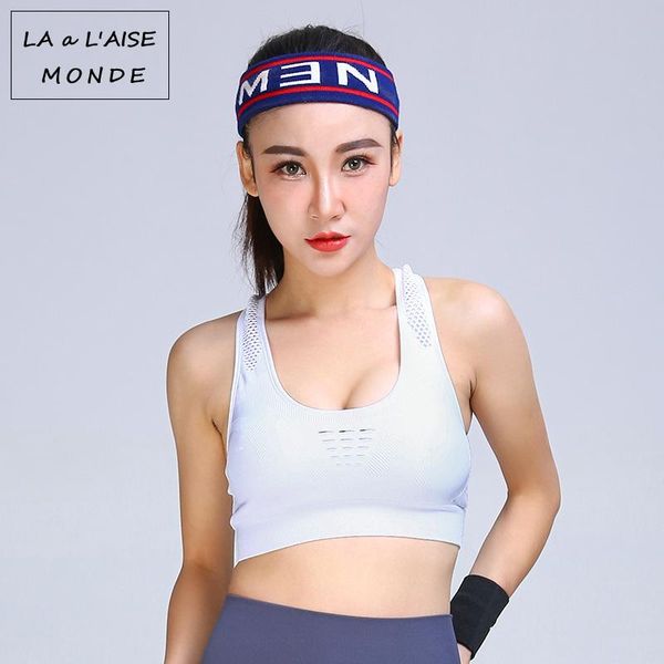

gym clothing mesh workout sports bra sport yoga womens active wear for women strappy bras push up fitness crop activewear, White;black