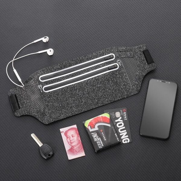 

waist bags sports bag, running cell phone multi-functional outdoor equipment, waterproof, invisible, ultra-thin mini belt bag.