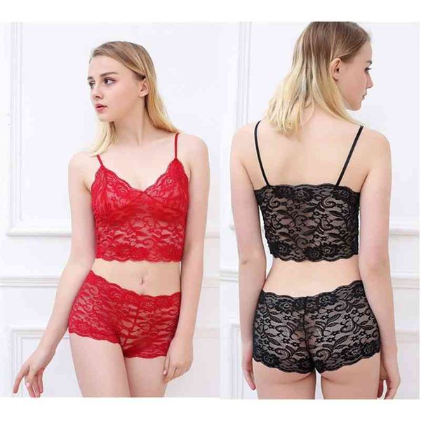 

women lace pajamas underwear suspender perspective large suit, Black;white
