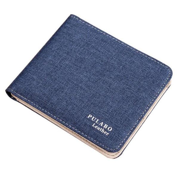 

wallets brand short designer man canvas with leather wallet coin pocket boys card holder thin purse for men, Red;black
