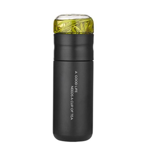 

water bottles 2021 insulated cup with filter stainless steel tea bottle glass infuser separates and 300ml dropship