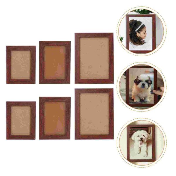 

frames 6pcs po displaying frame practical simple picture showing ornament
