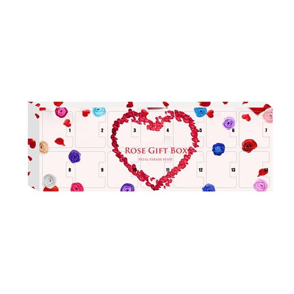 

in 1 rose box surprise random color for valentine's day women girlfriend fas6 gift wrap