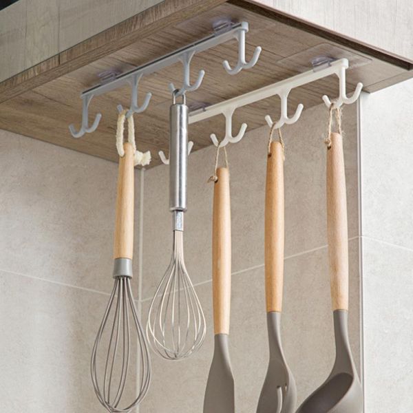 

hooks & rails basedidea kitchen closet storage holder scoop spatula punch-cupboard wardrobe organizer shelf