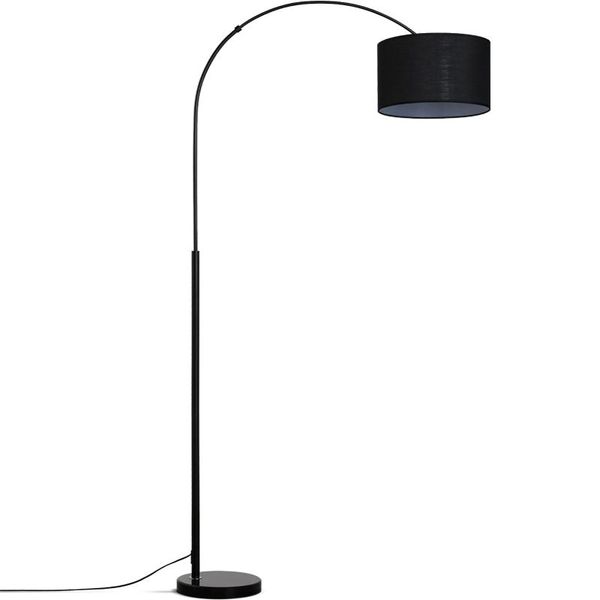 

floor lamps nordic bedroom led lamp creative modern simple bedside long arm light black standing for living room
