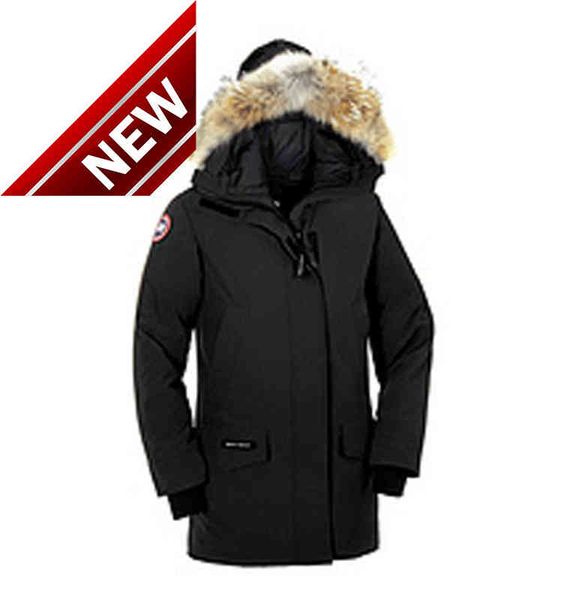 

the signed co same canada warm work clothes parker goose down jacket big 13 expedition men's and women's, Black