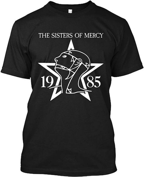 

sisters of mercy shirt simon pegg retro 80s casual t-shirt size s-5xl, White;black
