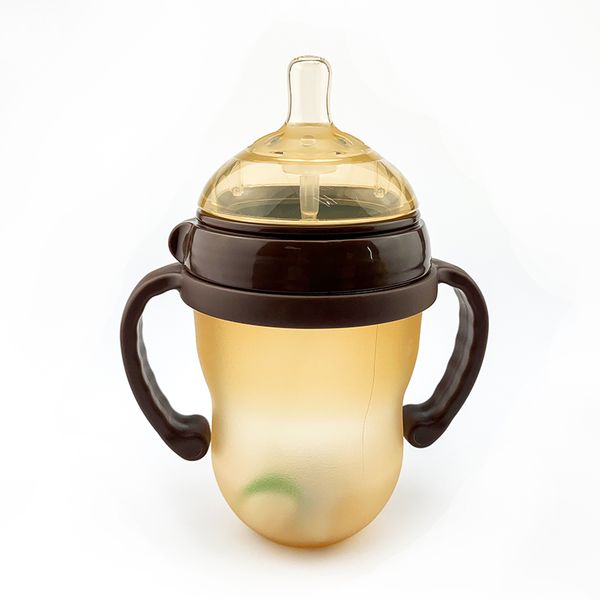 

baby feeding bottle child-safe silica gel nano silver self-sterilizing non-toxic and tasteless silicon baby milk bottle