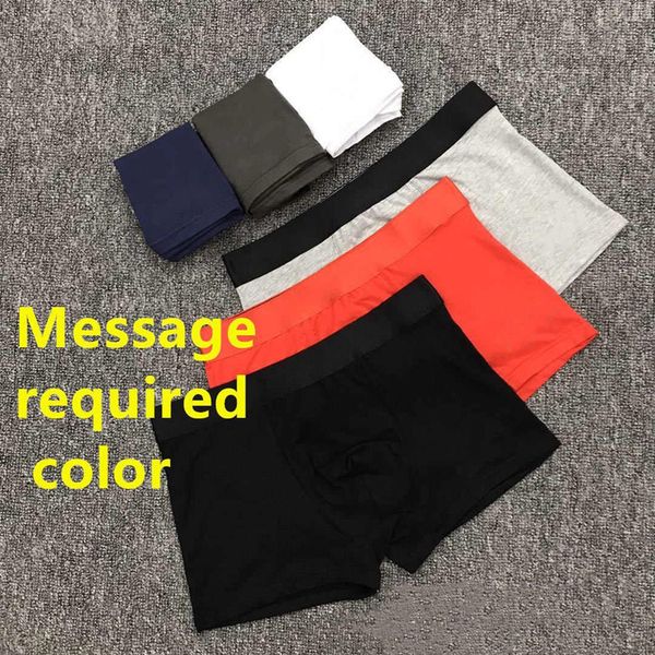 Pantaloncini da uomo Intimo classico Slip boxer Nuovi pull in Intimo Colori misti Uomini di qualità Mutande sexy Scelte multiple Taglia asiatica Può specificare il colore gdf