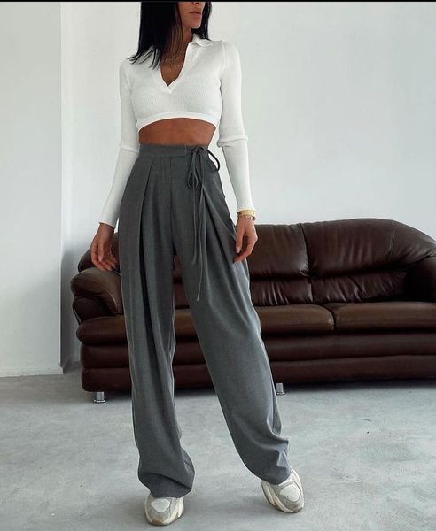 

women's pants & capris gray, Black;white