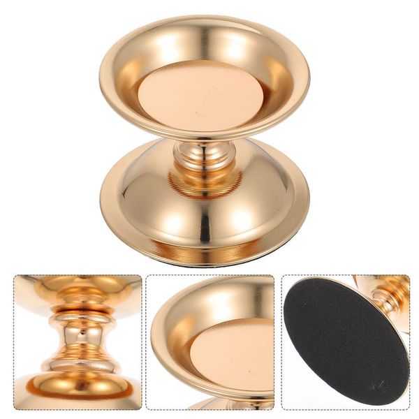 

candle holders 1pc wrought iron holder candlestick plating
