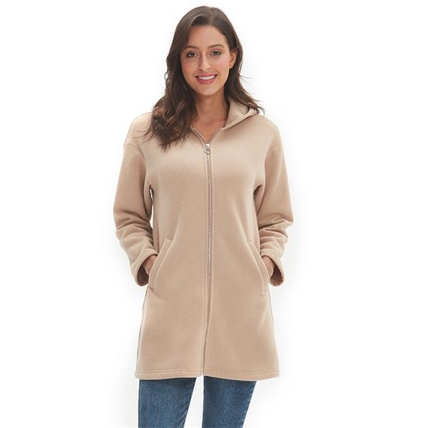 

s-5xl brushed women hoodie sweatshirt loose black yellow harajuku zipper oversized long pullover coat with pockets m30113 210817