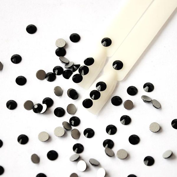 

nail art decorations 2000nohf jet all sizes rhinestones non fix glitter beauty for nails backpack diy design, Silver;gold
