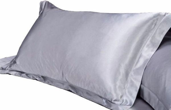 

pillow case 1pc pure emulation silk satin pillowcase single cover multicolor 5