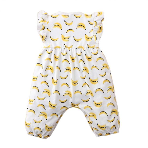 

jumpsuits 3-18m toddler kid baby girl casual pattern printing romper, infants flying sleeve playsuit, babies o-neck high waist clothing, Blue