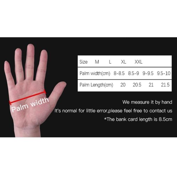 

cycling gloves men women winter warm thermal fleece bike touch screen pu waterproof windproof bicycle full finger mittens for, Black