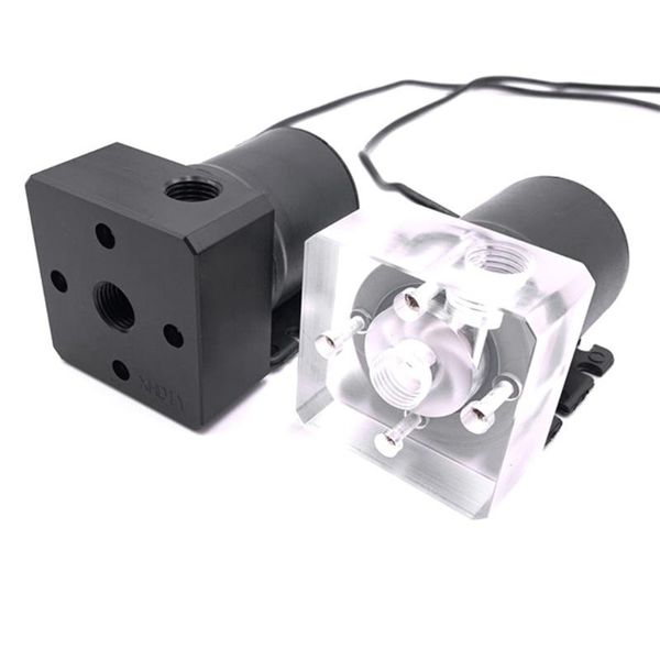 

fans & coolings acrylic quiet cpu water pump low noise cooling for deskcomputer cool system automatic speed control