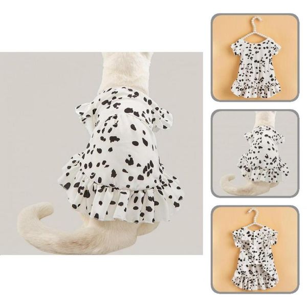 

dog apparel puppy dress lovely cat summer cardigan skirt snap design skin-friendly