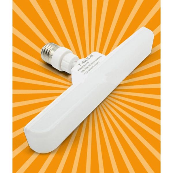 

bulbs e27 led lamp ac 85-265v 110v 220v bright t shaped bulb 12w 1100lm universal holder light support lamps