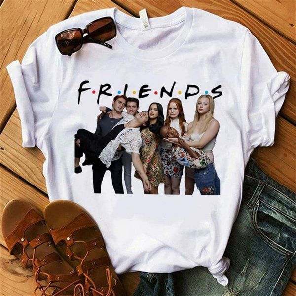 

and womens fashion riverdale vogue mens t shirt printed streetwear o neck short sleeve female, White;black