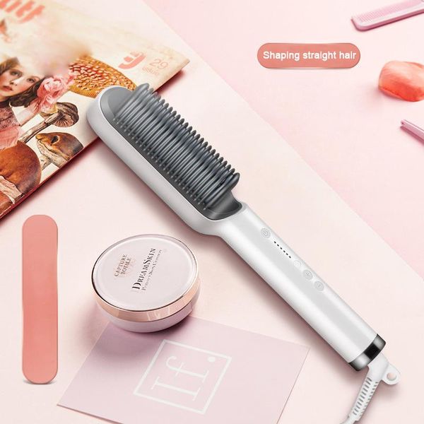 

electric hair brushes ptc heating straightener b comb ceramic straight curler styling